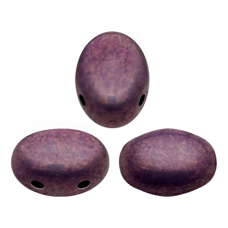 SAM-03000-15726 Samos® par Puca Opaque Mix Amethyst/Gold Ceramic Look 10 gram-0 SAM-03000-15726 Samos® par Puca Opaque Mix Amethyst/Gold Ceramic Look 10 gram-0