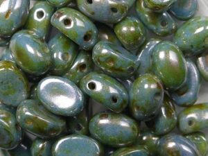 SAM-03000-65431 Samos® par Puca Opaque Mix Blue/Green Ceramic Look 10 gram-16790