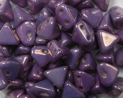 SKH-03000-15726 Super-Khéops® par Puca Opaque Mix Amethyst/Gold Ceramic Look 10 gram-16867