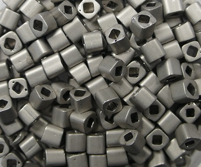 TC-03-0566 Metallic Frosted Anique Silver 3 mm Toho Cubes-0