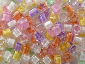 TC-03-BMP Color Lined Pastel Mix 3 mm Toho Cubes-0