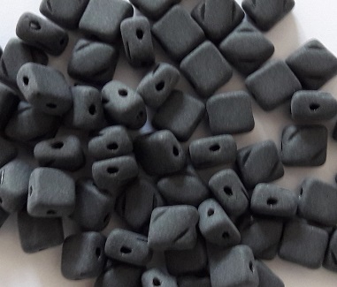 SL-23980-84110 Matte Jet Silky Beads 30 Pc.-0 SL-23980-84110 Matte Jet Silky Beads 30 Pc.-0