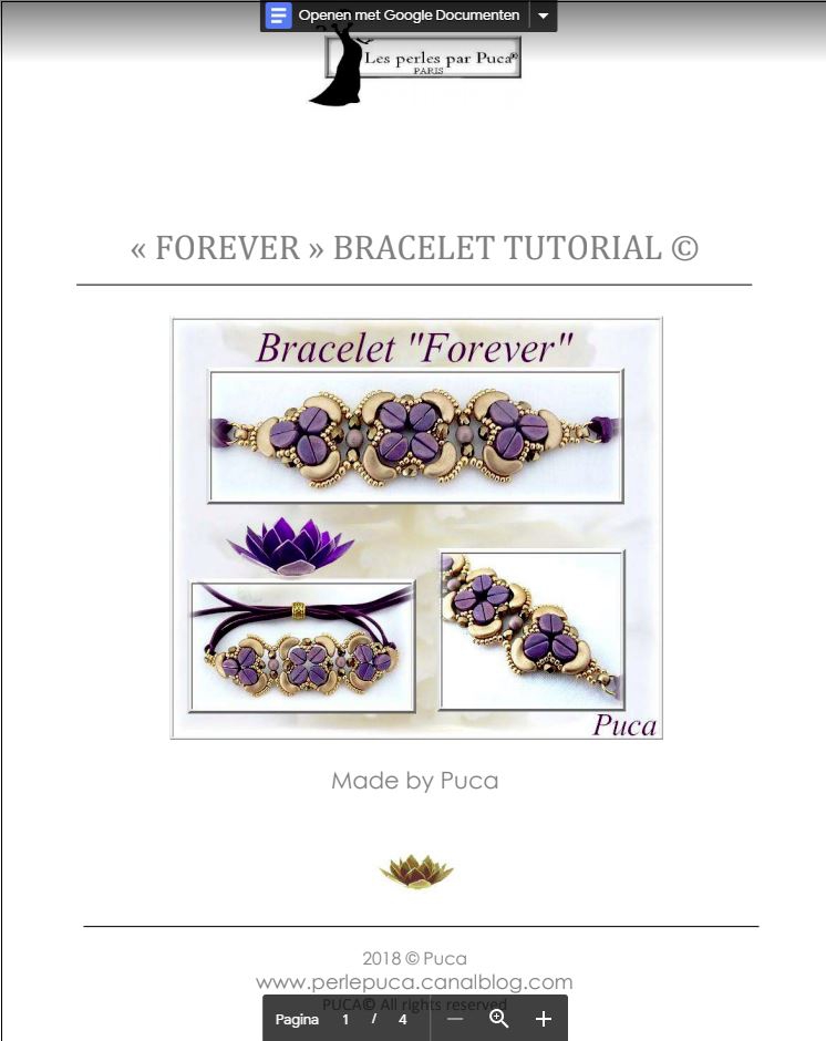 Forever: Gratis Patroon bij Arcos of Kos® par Puca®-0 Forever: Gratis Patroon bij Arcos of Kos® par Puca®-0