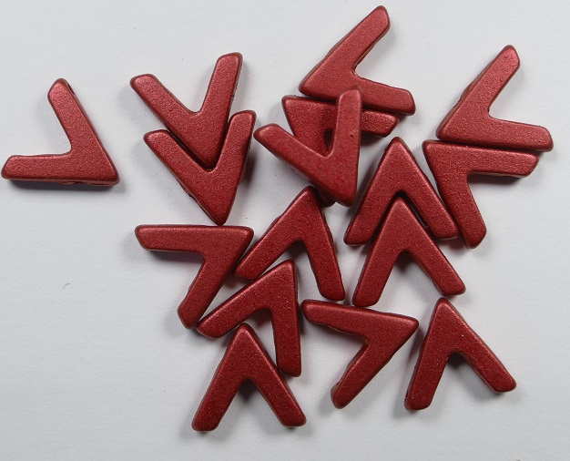 AVA-01890 Lava Red AVA Beads 10 Pc.-0 AVA-01890 Lava Red AVA Beads 10 Pc.-0