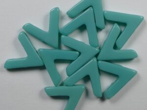 AVA-63130 Green Turquoise AVA Beads 10 Pc.-0