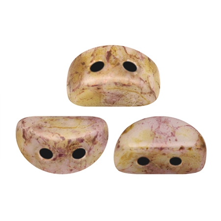 KOS-03000-15695 Kos® par Puca Opaque Mix Rose/Gold Ceramic Look 10 gram-0
