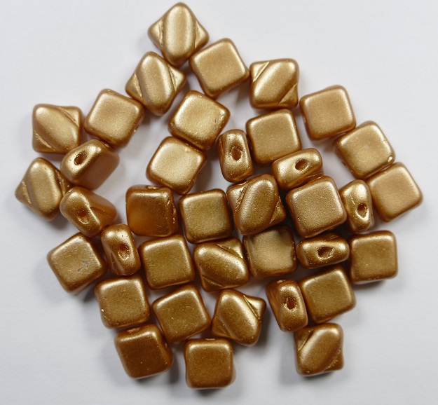 SL-02010-25003 Silky Bead Alabaster Pastel Amber 30 Pc.-0