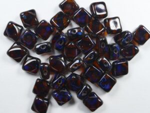 SL-10100-86800 Silky Bead Dark Topaz Travertin 30 Pc.-0