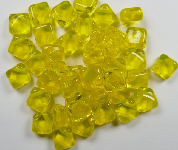 SL-80000 Silky Bead Amber 30 Pc.-0