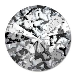 SW-R-14-BLAPA Crystal Black Patina 14 mm Swarovski Rivoli-0 SW-R-14-BLAPA Crystal Black Patina 14 mm Swarovski Rivoli-0
