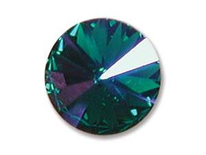 SW-R-14-EMGB Emerald Glacier Blue 14 mm Swarovski Rivoli-0
