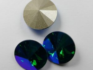 SW-R-14-EMGB Emerald Glacier Blue 14 mm Swarovski Rivoli-17675