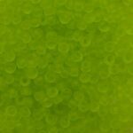 TR-11-0004F:  Transparent Frosted Lime Green-0