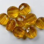 0030080 Topaz Lamel Facet 12 mm. 8 Stuks.-0