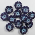 0090042 Violet Blue Washed Table Cut Flower 6 stuks-0