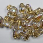 0150178 Bloem kelk Crystal AB met goud 25 stuks-0