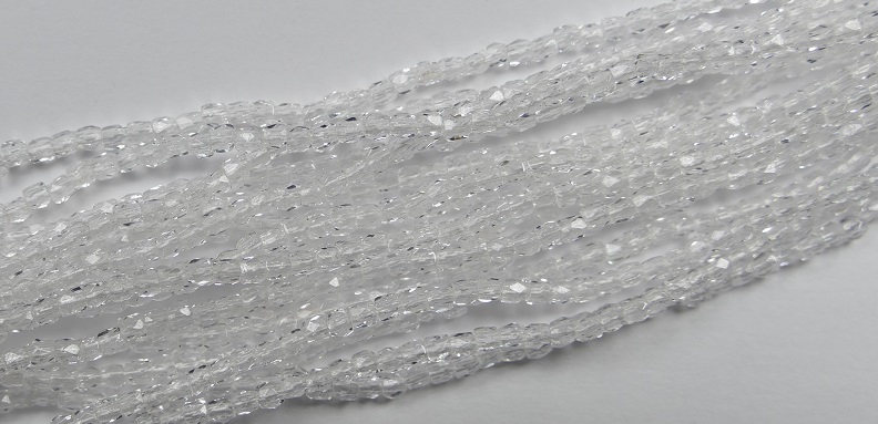 2FP-00030 Fire Polished Crystal 2 mm.-0 2FP-00030 Fire Polished Crystal 2 mm.-0