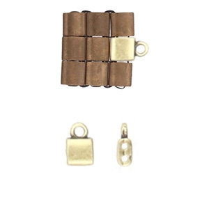 Cym-TL-012359-AB set van 2 stuks Cymbals Piperi Antique Brass Plated-0