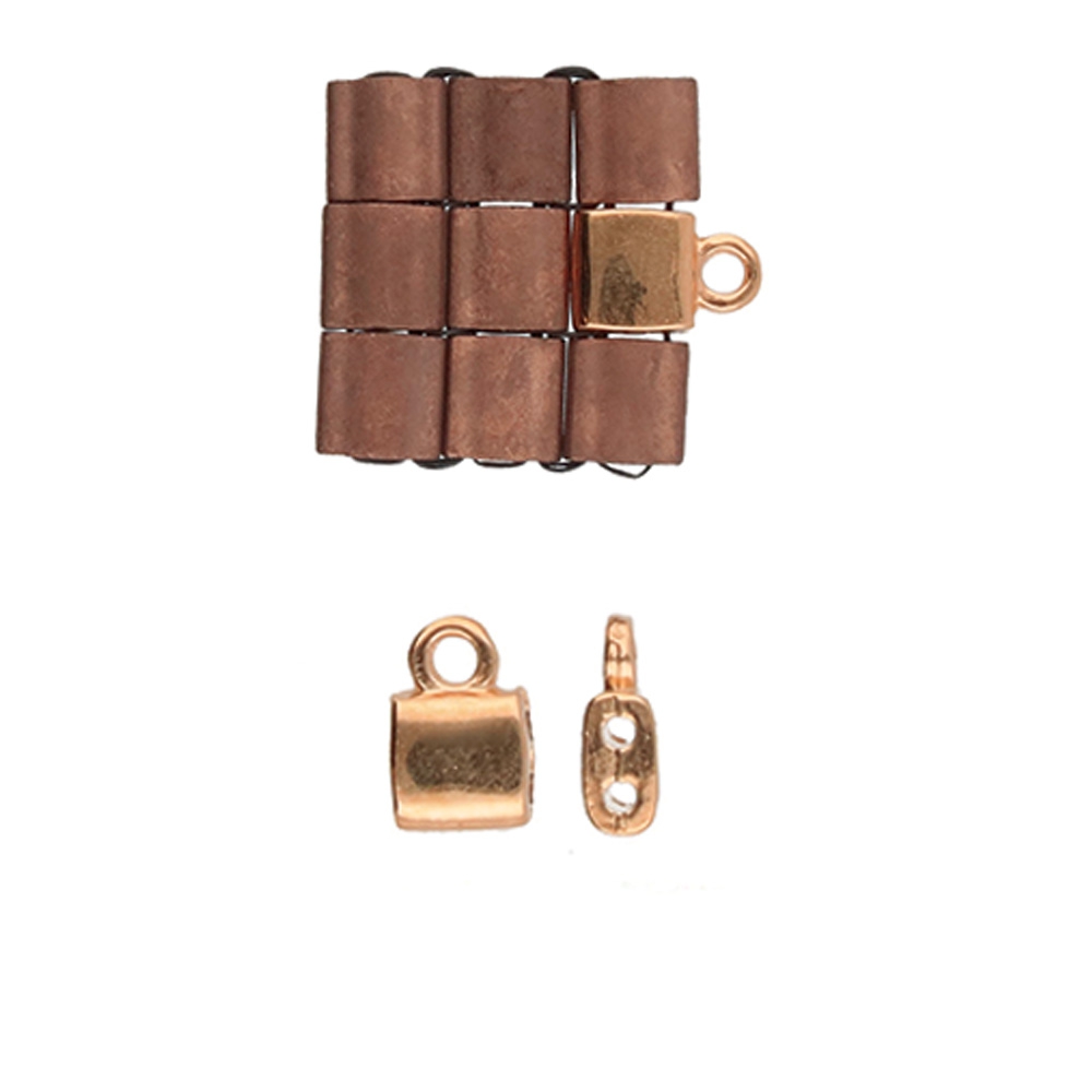 Cym-TL-012359-RG set van 2 stuks Cymbals Piperi Rose Gold Plated-0
