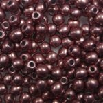 03-R-04B04 Colortrends Saturated Metallic Butterum Round 3 mm. 100 stuks-0