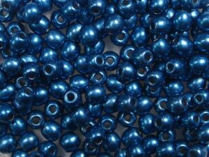 03-R-04B07 Colortrends Saturated Metallic Shaded Spruce Round 3 mm. 100 stuks-0