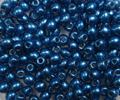 03-R-04B07 Colortrends Saturated Metallic Shaded Spruce Round 3 mm. 100 stuks-0 03-R-04B07 Colortrends Saturated Metallic Shaded Spruce Round 3 mm. 100 stuks-0