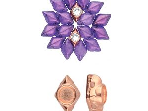 Cym-GD-012048RG set van 2 stuks Cymbals Areti Rose Gold Plated-0