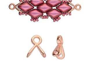 Cym-GD-012049RG set van 2 stuks Cymbals Triades Rose Gold Plated-0