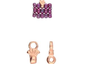 Cym-M80-012326RG set van 2 stuks Cymbals Pilos Rose Gold Plated-0