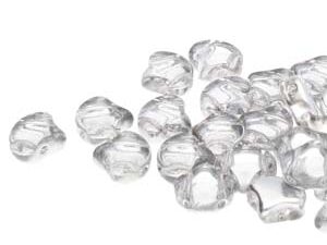 GIN-00030-27002 Matubo 2 Hole Ginko Bead Backlit Crystal 10 gram-0