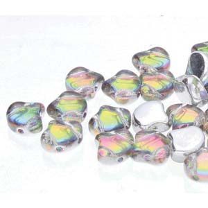 GIN-00030-28102 Matubo 2 Hole Ginko Bead Backlit Utopia 10 gram-0 GIN-00030-28102 Matubo 2 Hole Ginko Bead Backlit Utopia 10 gram-0