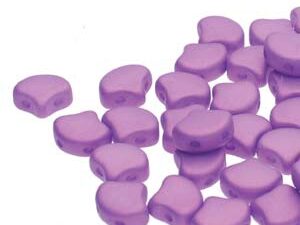 GIN-02010-29725 Matubo 2 Hole Ginko Bead Chatoyant Violet 10 gram-0