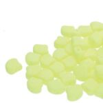 GIN-02010-92921 Matubo 2 Hole Ginko Bead Bondeli Matt Lemon 10 gram-0