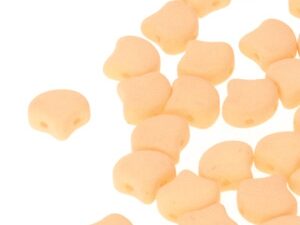 GIN-02010-92922 Matubo 2 Hole Ginko Bead Bondeli Matt Orange 10 gram-0