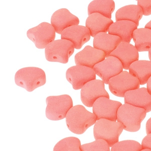 GIN-02010-92944 Matubo 2 Hole Ginko Bead Bondeli Matt Coral 10 gram-0 GIN-02010-92944 Matubo 2 Hole Ginko Bead Bondeli Matt Coral 10 gram-0