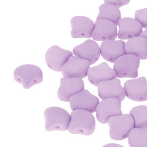 GIN-02010-92945 Matubo 2 Hole Ginko Bead Bondeli Matt Purple 10 gram-0 GIN-02010-92945 Matubo 2 Hole Ginko Bead Bondeli Matt Purple 10 gram-0