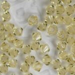 03-MC-10020 Bicone, Light Topaz 3 mm. 50 Pc.-0