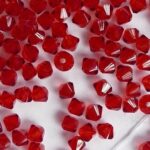03-MC-90100 Bicone Burgundy Red 3 mm. 50 Pc.-0
