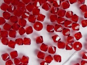 03-MC-90100 Bicone Burgundy Red 3 mm. 50 Pc.-0