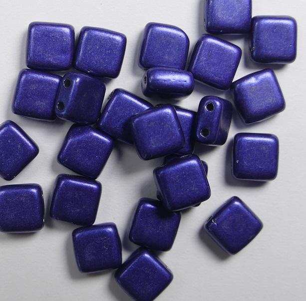 CMT-05A06 CzechMates Tile Bead Color Trends Saturated Metallic Ultra Violet 25 st.-0