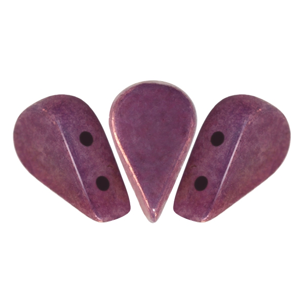 AM-03000-15726 Amos® par Puca Opaque Mix Amethyst/Gold Ceramic Look 10 gram-0