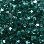 0100534 Crystal Pearl Turquoise facet 4 mm. 50 Pc.-0