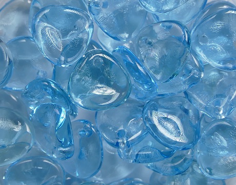 RP-60010 Rose Petals 8x7 mm Aqua 50 Pc.-0 RP-60010 Rose Petals 8x7 mm Aqua 50 Pc.-0
