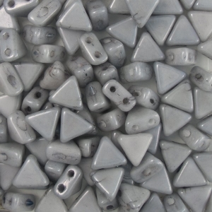 KH-03000-14449 Khéops® par Puca Opaque White Grey Lustered. 10 gram-0 KH-03000-14449 Khéops® par Puca Opaque White Grey Lustered. 10 gram-0