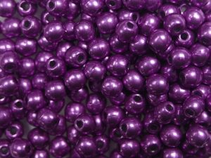 03-R-05A10 Colortrends Saturated Metallic Spring Crocus Round 3 mm. 100 stuks-0