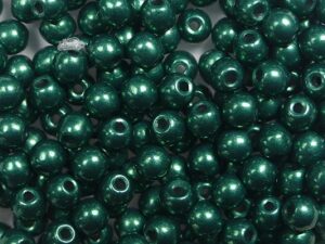 03-R-06B05 Colortrends Saturated Metallic Martini Olive Round 3 mm. 100 stuks-0
