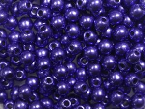 03-R-06B07 Colortrends Saturated Metallic Ultra Violet Round 3 mm. 100 stuks-0