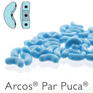 ARC-63030 Opaque Blue Turquoise Arcos par Puca 10 gram-0 ARC-63030 Opaque Blue Turquoise Arcos par Puca 10 gram-0