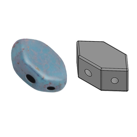 PAR-63020-15496 Paros® par Puca Opaque Aqua Bronze 10 gram-0