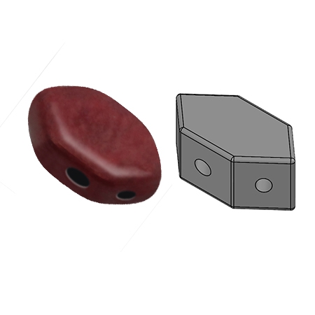 PAR-93400-15726 Paros® par Puca Opaque Light Coral Burgundy 10 gram-0